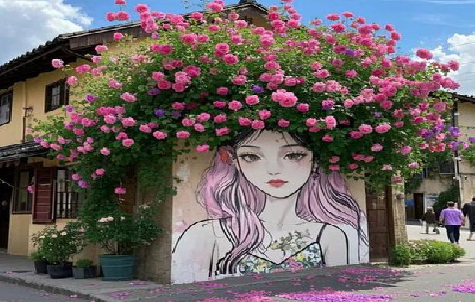 龙港怎么设计网红打卡墙绘