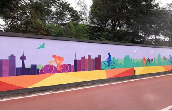 龙港墙体彩绘-围墙