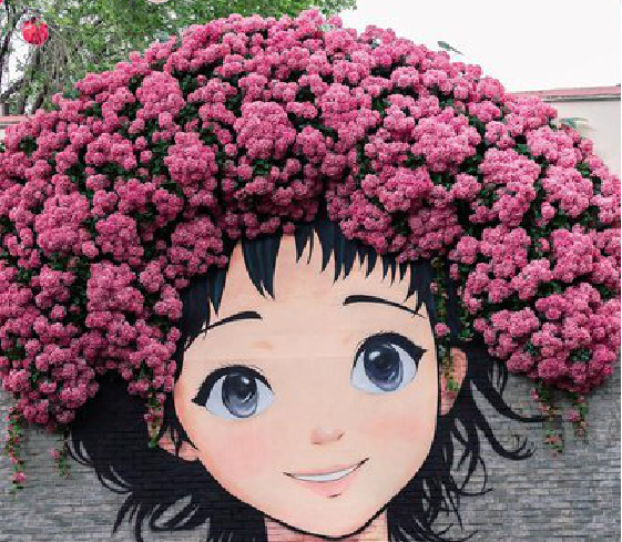 龙港墙体彩绘-网红墙打卡