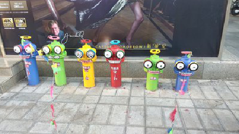 龙港商业区彩绘